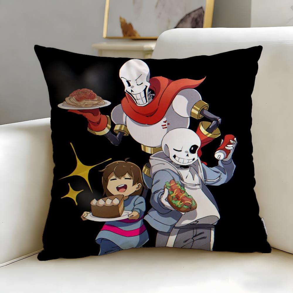 Классическая игра Undertale Наволочка Мягкая Легко стирающаяся Наволочка Универсальная для Дивана Кровати Путешествий и Офиса