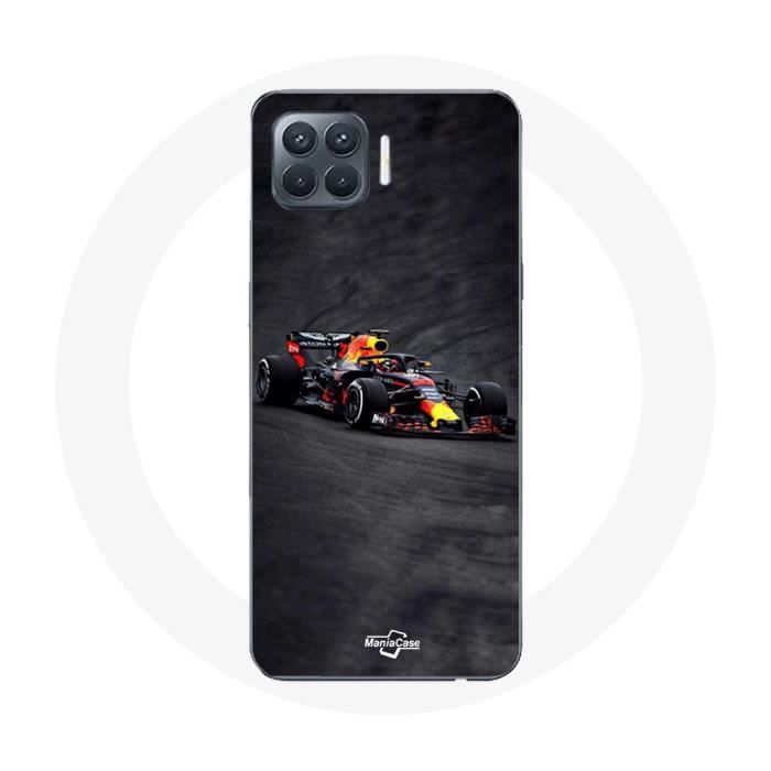 Coque - Max Verstappen - Oppo A93 - Noir, Rouge, Jaune - Rigide - Sportif