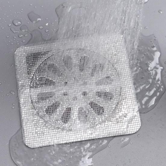 Сливная крышка Улавливатель волос Самоклеящаяся Сильная липкость Легко устанавливается Съемный