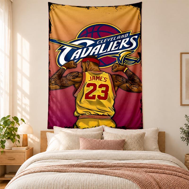 Cleveland Cavaliers Tapestry highquality for decorating living room bedroom dorm walls ideal as bedroom wallart orholiday gift