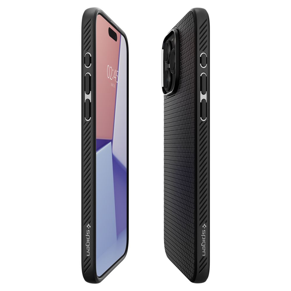 Spigen Liquid Air Iphone 15 Pro Matte Black