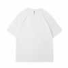 Men's Short Sleeved T-shirt Made 100% Pure Cotton  Summer Heavyweight Loose Oversized Top  Fashionable Round Neck Half Sleeved Casual T-shirt