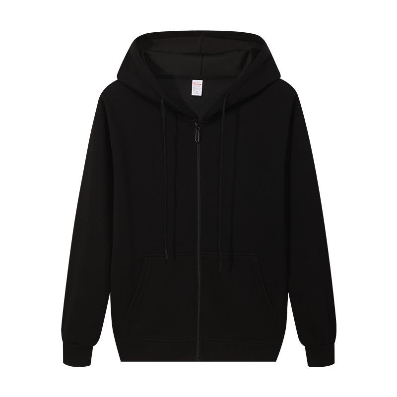 Unisex Warm Hooded Cardigan: Autumn & Winter Thick Fleece Casual Jacket