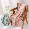 2025 French Retro Floral Wool Scarf: Women's Versatile Sun Protection Shawl