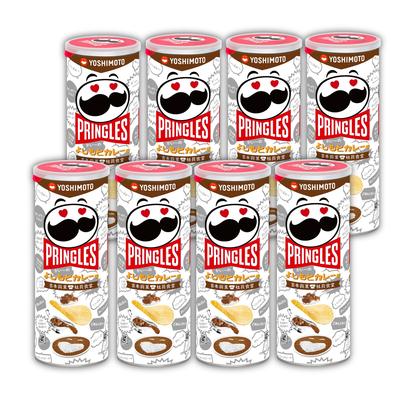 Pringles Карри Ёсимото М банка 95г х 8 Kellogg's