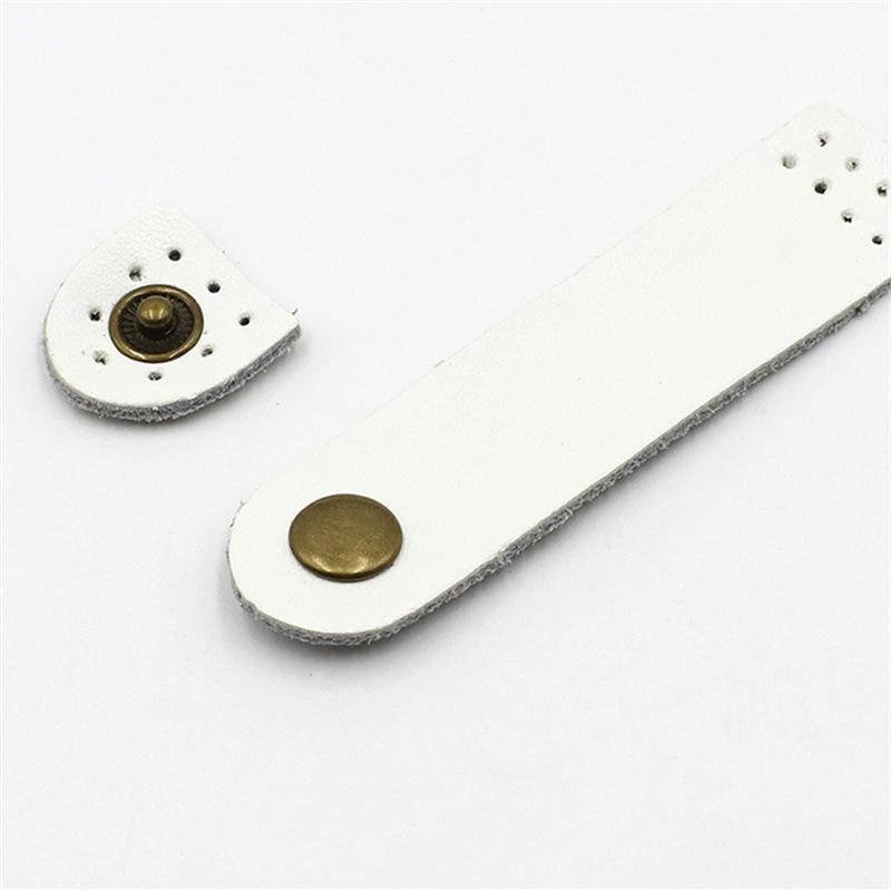 Buckle Latch Leather Tip Buckle Leather Buckle Accessories Bag Lock Latch Suitcases Latch DIY Accessorie