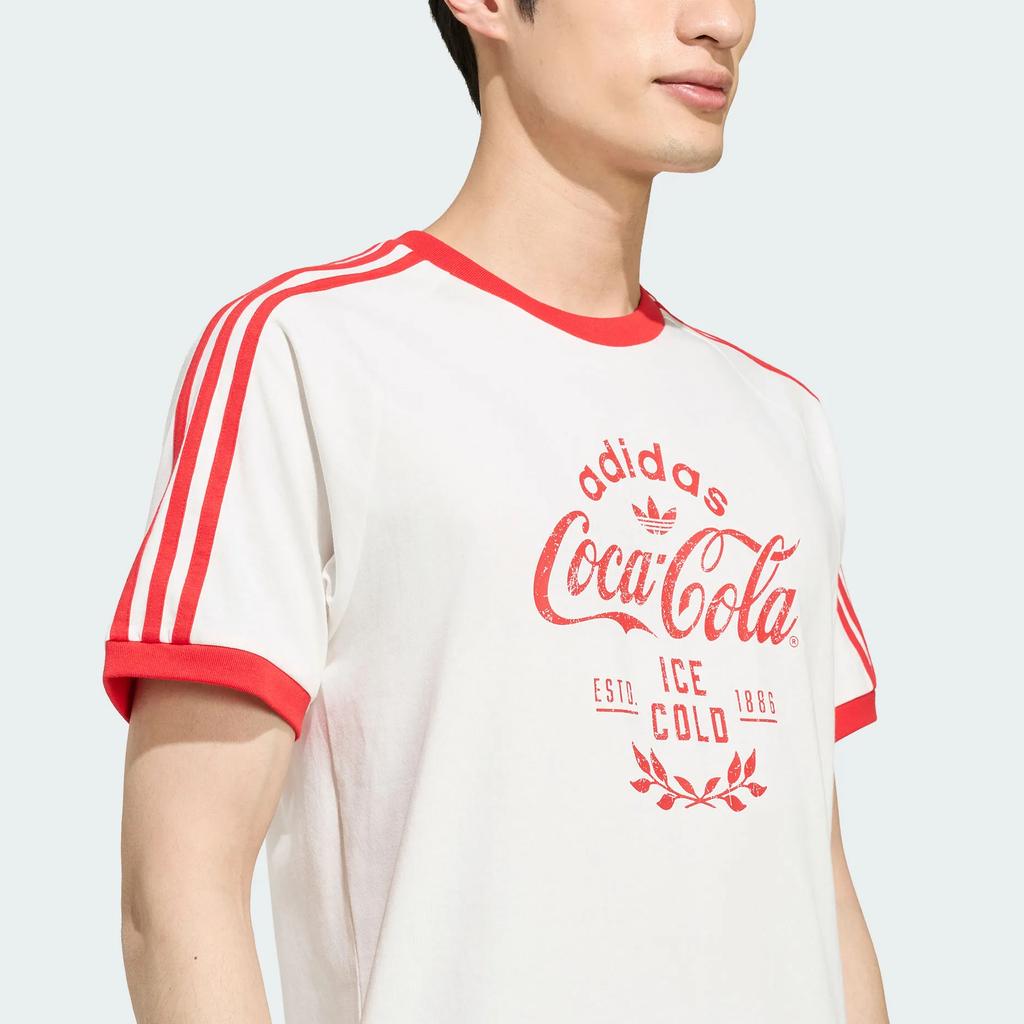 adidas Оригинальная футболка Coca Cola Classic Мужские Топы KY2114