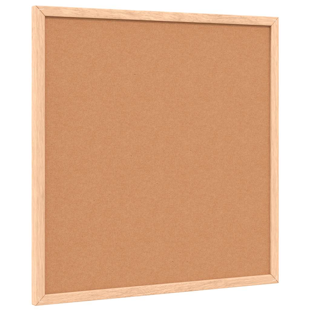 Magnetic Whiteboard with Solid Pine Wood Frame 40 x 40 cm
