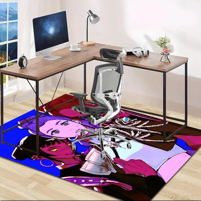1pc KPop Demon Hunters14 Design Area Rug - Non-Slip, Soft & Cozy Floor Mat for Living Room, Bedroom, Office - Indoor/Outdoor Decorative Carpet