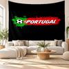 Portugal Wall Tapestry, Soft Fabric Wall Hanging, Decorative Backdrop For Bedroom Home Wall Art