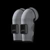 Aux Graphene Heated Knee Massager CN plug (adapter included)