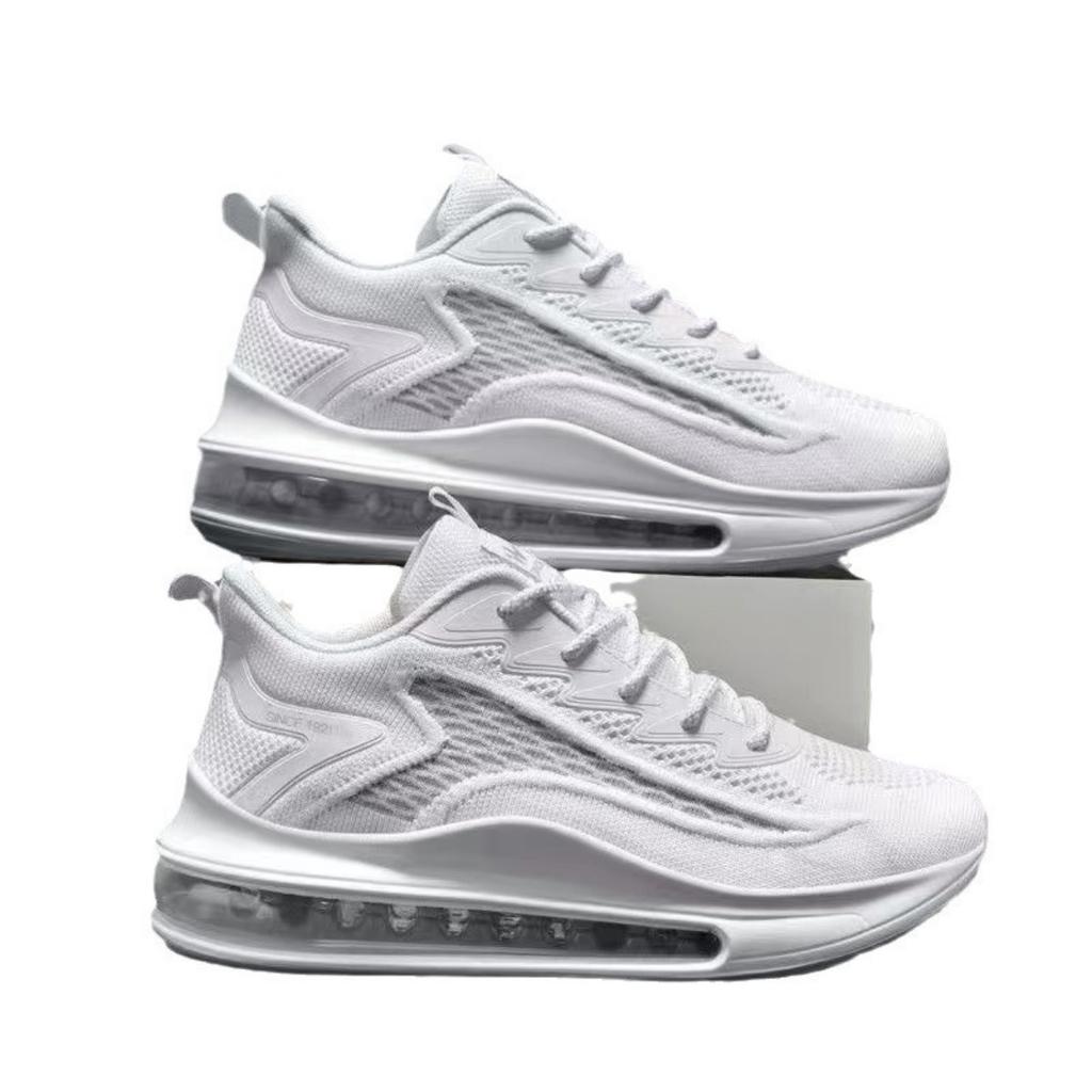 Мужская обувь Кроссовки для бега с полной ладонью, дышащие кроссовки большого размера с толстой подошвой, мужская спортивная повседневная обувь