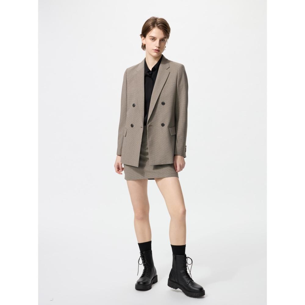 Uniqlo Двубортный пиджак  Можно составить комплект