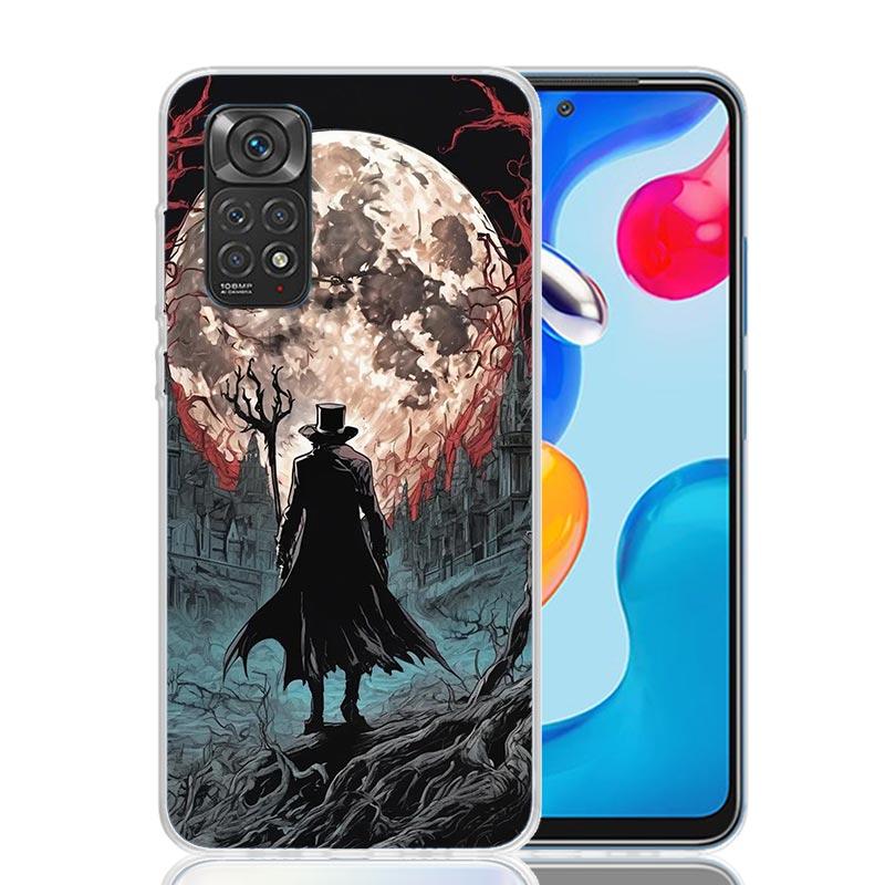 Bloodborne Game Phone Case For Xiaomi Redmi Note 13 14 15 Pro Plus 12S 12 14S 11S 11E 10 10S 11 11T 5G 4G Cover Coque Redmi Note