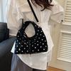 Niche Polka Dot Underarm Bag Women's Bag Summer New Fashion Casual Bow Single Shoulder Oblique Span Bag