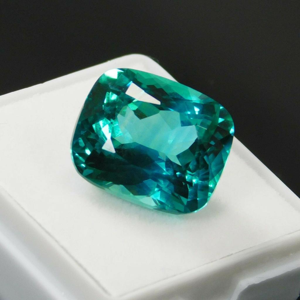10.65 Ct Natural Grandidierite Loose Gemstone Green Emerald Cut