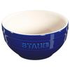 Staub Blue Ceramic Bowl Heat Resistant Pottery Microwave Safe Japanese Ceramic Bowl "Bowl 12cm" [Authorized Product] 40510-795
