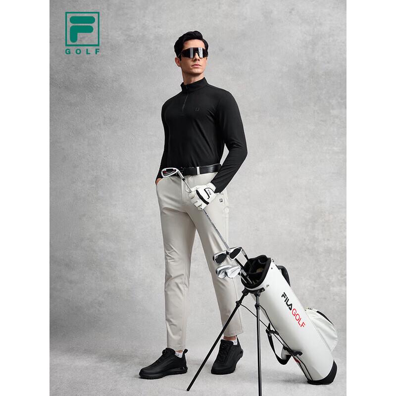 FILA Men's Golf Half-Zip Knit Long Sleeve Top
