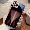 Оранжево-желтый светящийся ремешок для iPhone 17 Air 16 E 15 14 13 Plus 12 mini 11 17 Pro Max XR Xs Max 16E 7 8 Чехол для телефона из закаленного стекла