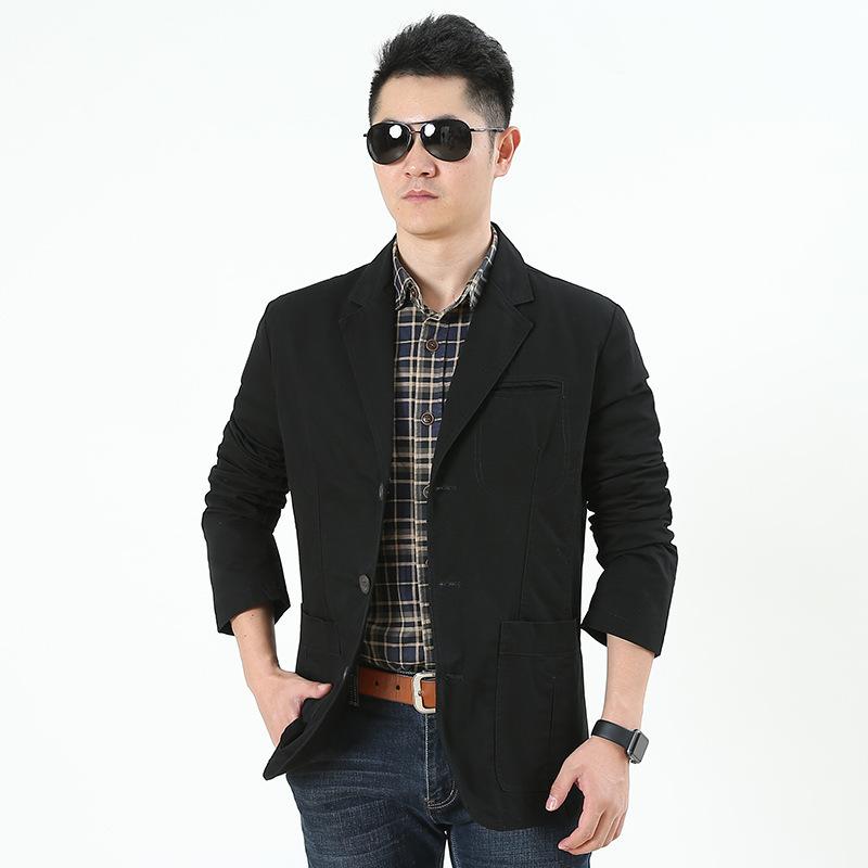 Fall /Winter Men 'S Plus Size Casual Suit Cotton Jacket