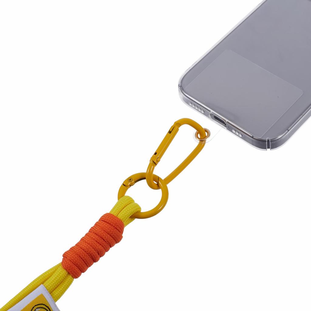 A2 Short Phone Lanyard Carabiner Keyring Camera Wrist Strap Rope with Tether Tab