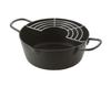 Yoshikawa Deep 20cm Made In Induction Gift Wrapping SP1126 Fryer, (with Strainer), Capacity 2.2L, Japan, Agetensai, Iron, Compatible, Available,