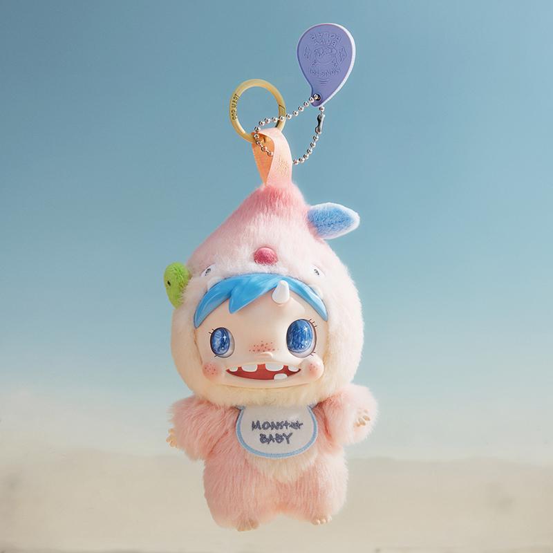 POP MART POLAR-Monster Коллекция Baby Серия Плюшевый кулон Вер.1 слепой бокс