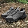 Extra Large Size Hiking Shoes Men's Autumn and Winter Outdoor Sports Shoes Leather Surface Low-top Hiking Shoes Small Amount