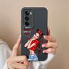 For Oppo Reno12 Pro Realme C61 Narzo N63 C63 Back Cover Phone Cases Fashion Cool Girl Boy Camera Protection Matte Liquid Soft Silicone Popular Housing