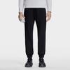 Fila Однотонные эластичные вязаные спортивные брюки с манжетами для мужчин, низ, глубокий черный A11M341605F-BK