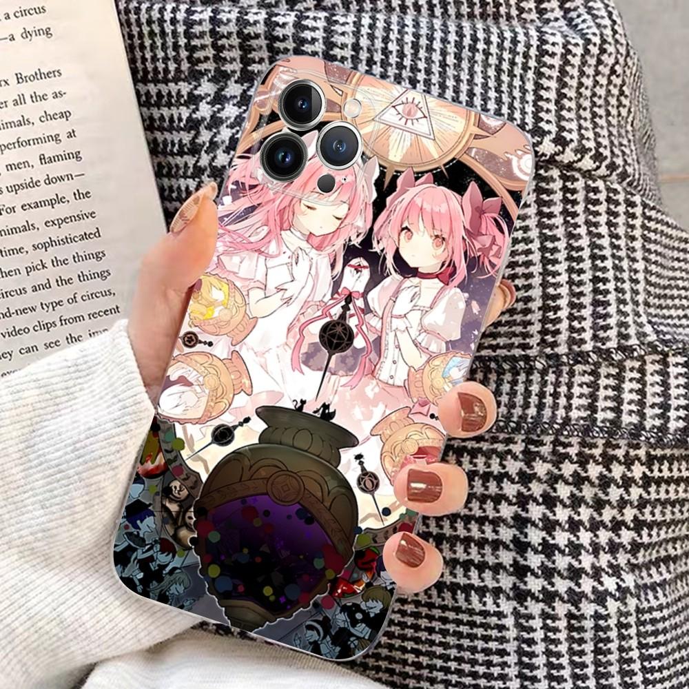 Чехол для телефона Puella Magi Madoka Magica Для iPhone 15 14 11 12 13 Mini Pro XS Max Чехол 6 7 8 Plus X XR SE 2020 Funda Shell