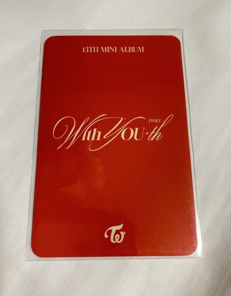 [USED] TWICE With YOU-th Sana Musicplant Bonus Trading Card