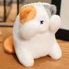 Animal Shy Cat Dog Keychain Funny Plush Doll Pendant Capybara Plush Pendant  Kid Boys