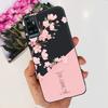 Чехол для ZTE Blade A71 2021 Модный с буквой Роскошный с цветком Мягкий силиконовый чехол из ТПУ Для ZTE Blade A71 A7030 Чехлы для телефона Ударопрочный