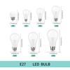 6Pcs/Lot E27 E14 B22 LED 220V 3W 6W 9W 12W 15W 18W 20W Led Bulb Cold White Led Lights For Living Room Use