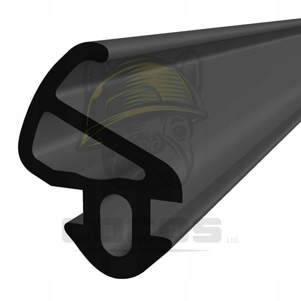 Seal for PVC windows S-900 LB BLACK 1m