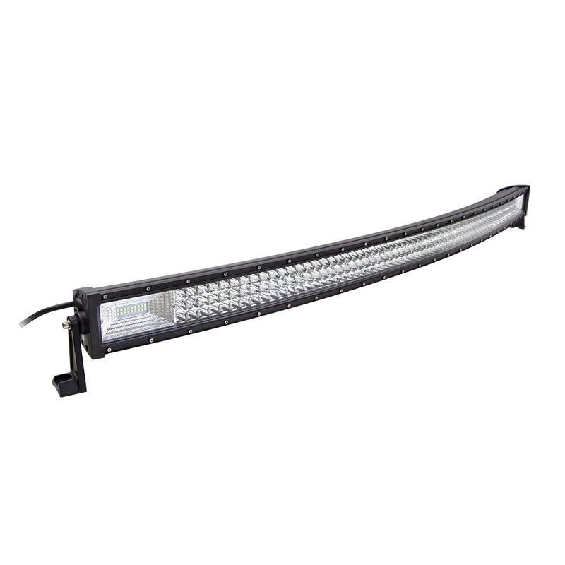 3-Row 22" 32" 42" 52" Curved LED Light Bar Offroad Led Bar Combo Beam Led Work Light Bar 12v 24v For 4x4 4WD SUV ATV Cars