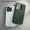 Магнитный чехол-соты для iPhone 17 с защитой от падений и охлаждением, совместим с 15 Pro Max, 14, 13