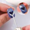 Heart Magnet Set Nail Art Tool with Y-Shaped Guide Magnetic Rods Cat Eyes Effect Professional Nail Design Kit for Home Salon