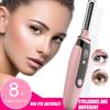 Electric Heated Eyelash Curler 48h Long Lasting Heated Makeup Eye Lashes Heated Eyelash Curler Electric Ironing Eyelash Curler