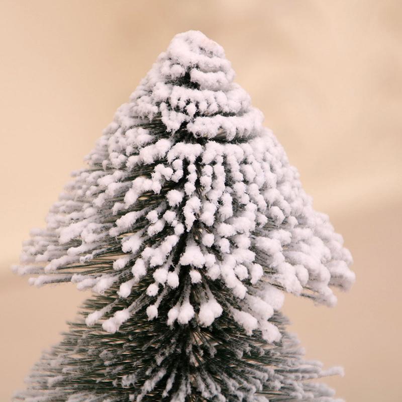 Светодиодные украшения для рождественской елки, настольный миниатюрный светильник, домашний декор, мини-светящиеся украшения для рождественской елки своими руками для офисной вечеринки