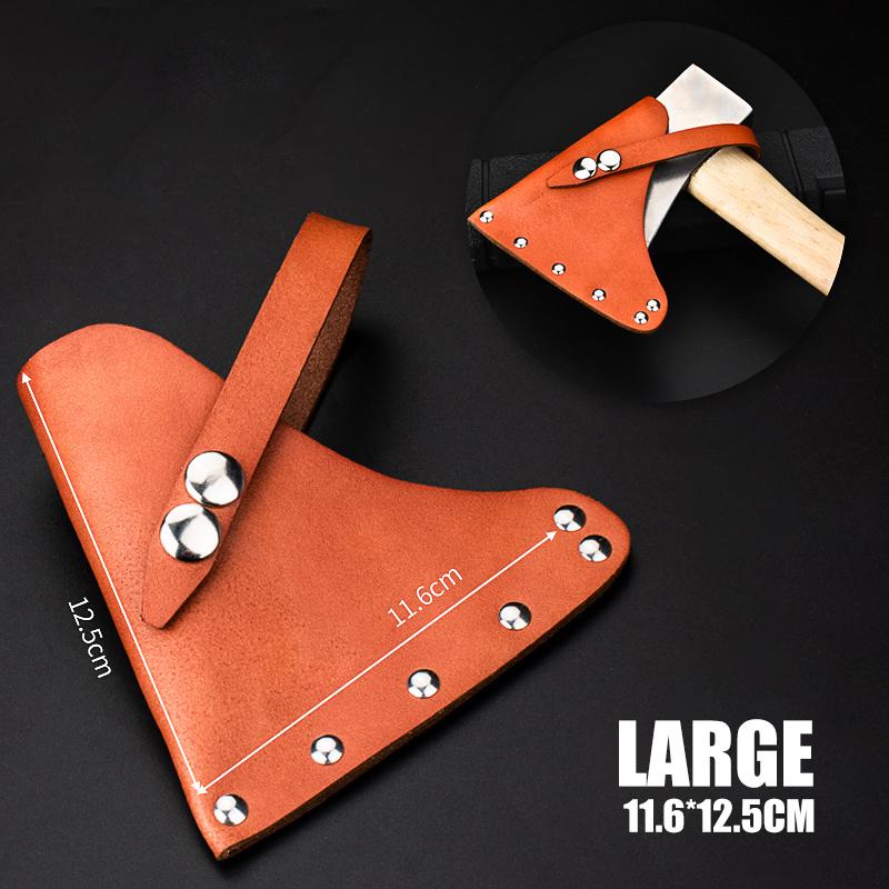 Кожаный чехол для топора, ножны для топора, практичные ножны для топора, чехол для походного лезвия, прочные защитные чехлы для топора