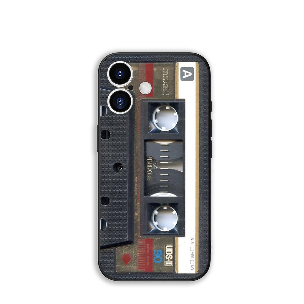 Coque Cover for Samsung Galaxy S25 S23 S22 S24 FE Ultra S10 Plus A05 A06 A15 A16 A26 A35 S10E Case Cassette Tape Music Retro