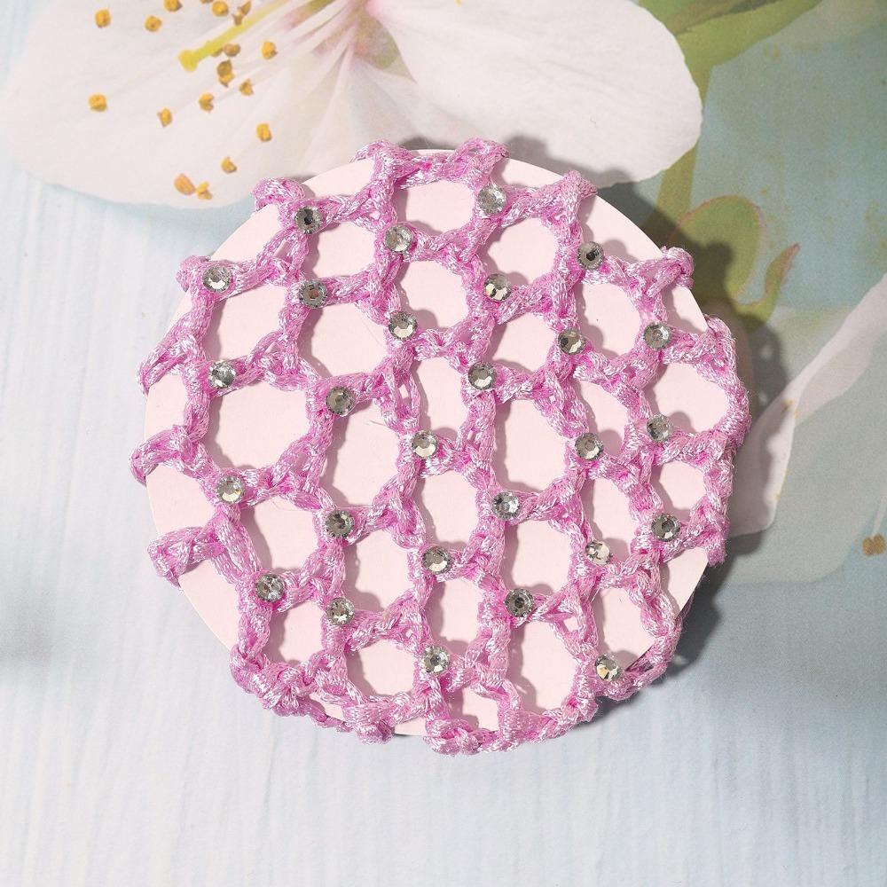 Резинки для волос, чехол для пучка, снуд, дышащая сетка, балетная сетка для волос для девочек, эластичная сетка для волос для детей