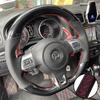 Чехол на руль автомобиля своими руками из углеродного волокна и кожи для Volkswagen Golf 6 GTI MK6 VW Polo GTI Scirocco R Passat CC R-Line 2010