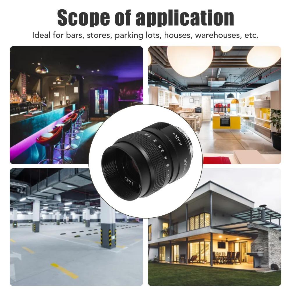 Clear Efficient Light Conduction C Mount Camera Lens CCTV Video Lens Bar