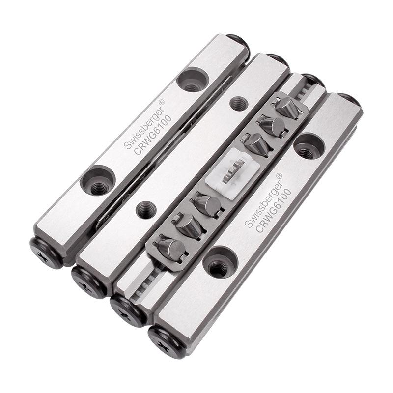 Ruishibo Anti-Creep CRWG6 Crossed Roller Bearing Guide Rail Replacement Slide Rail THK/IKO Compatible