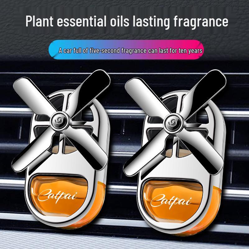 Creative Four-Leaf Pinwheel Car Air Freshener & Aroma Diffuser