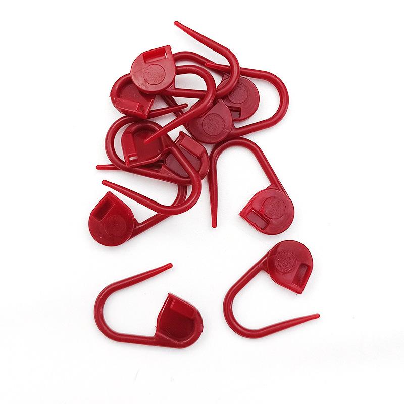 50/100 шт. Разноцветные пластиковые булавки безопасности Маркеры для вязания Крючки для петель для вязания крючком DIY Шитье Рукоделие Аксессуар для одежды