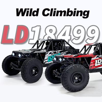 LDRC LD18499 4WD Радиоуправляемая машина 1/18 Масштаб 4x4 Гусеничный внедорожник с дистанционным управлением 2.4G Автомобиль для преодоления препятствий Игрушки для Детей и Взрослых